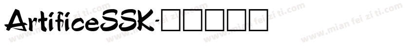 ArtificeSSK字体转换