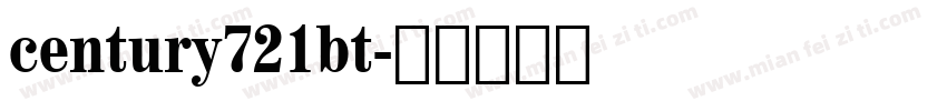 century721bt字体转换