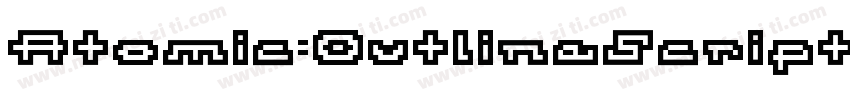 Atomic-OutlineScript字体转换