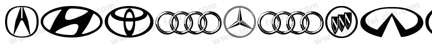 AUTOMOBILE字体转换