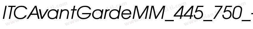 ITCAvantGardeMM_445_750_字体转换