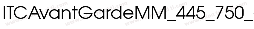 ITCAvantGardeMM_445_750_字体转换