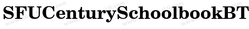 SFUCenturySchoolbookBTRoman字体转换