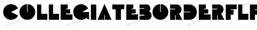 Collegiateborderflf-d95x字体转换