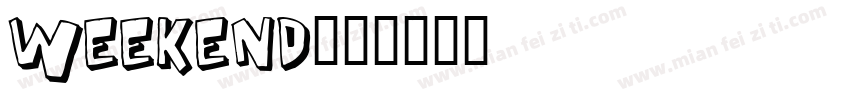 weekend字体转换
