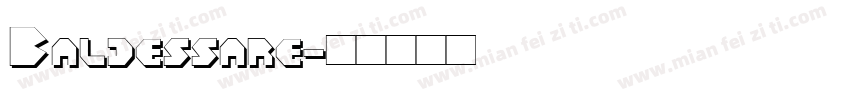 Baldessare字体转换