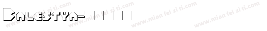 Balestya字体转换