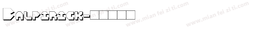 Balpirick字体转换