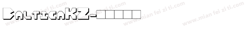 BalticaKZ字体转换