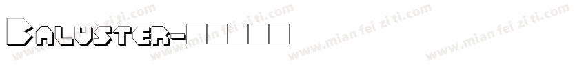 Baluster字体转换