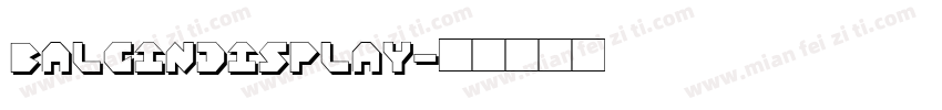 balgindisplay字体转换