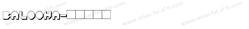 balooha字体转换