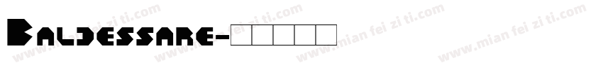 Baldessare字体转换
