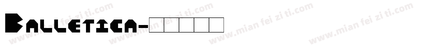 Balletica字体转换