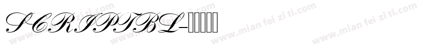 SCRIPTBL字体转换