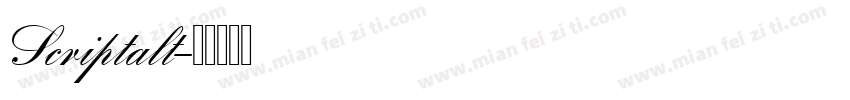 Scriptalt字体转换