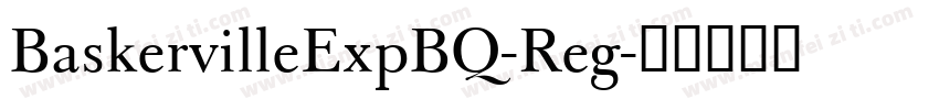 BaskervilleExpBQ-Reg字体转换