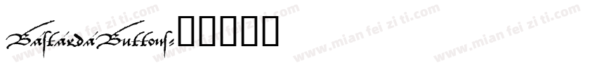 BastardaButtons字体转换