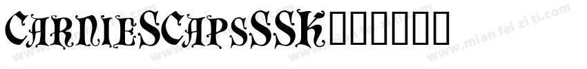 CarnieSCapsSSK字体转换