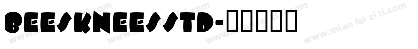 BeeskneesStd字体转换
