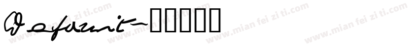 Defauit字体转换