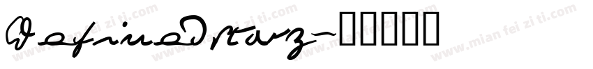 Definedstarz字体转换