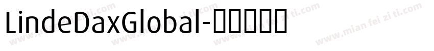 LindeDaxGlobal字体转换