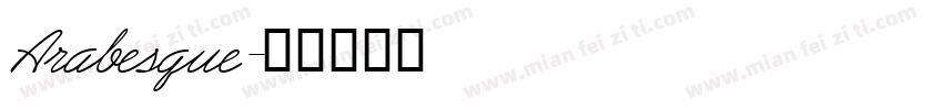 Arabesque字体转换