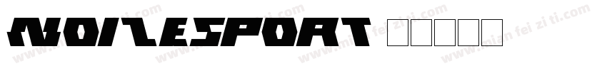 NoizeSport字体转换