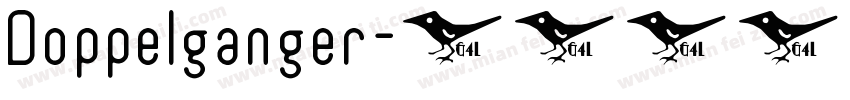 Doppelganger字体转换