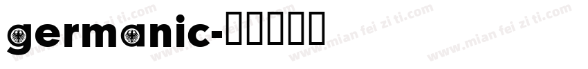 germanic字体转换