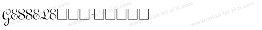 GESSELE手机版字体转换