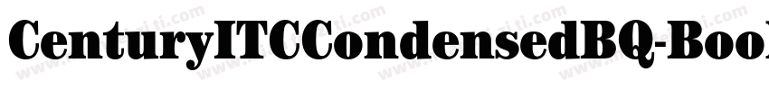 CenturyITCCondensedBQ-Book字体转换