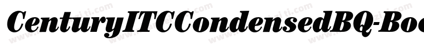 CenturyITCCondensedBQ-Book字体转换