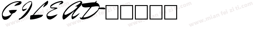 GILEAD字体转换
