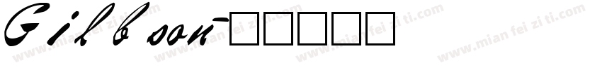 Gilbson字体转换