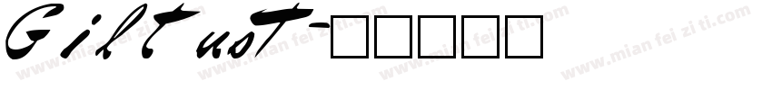 GiltusT字体转换