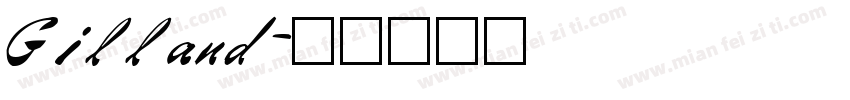 Gilland字体转换