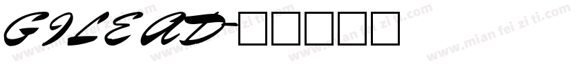GILEAD字体转换