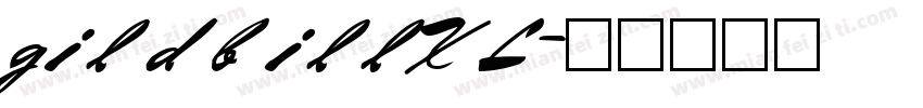 gildbillXL字体转换