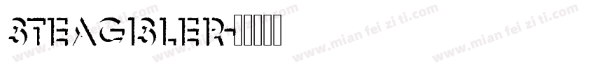 Steagisler字体转换