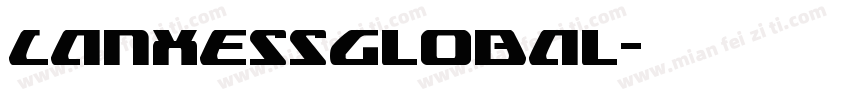 LanxessGlobal字体转换