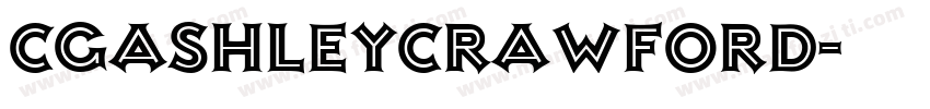 CgAshleyCrawford字体转换