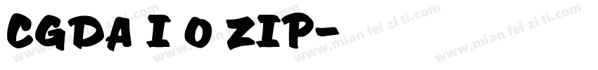 CgDavisonZip字体转换