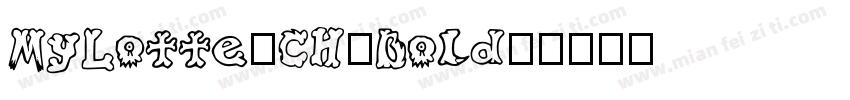MyLotte_CH_Bold字体转换