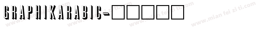 GraphikArabic字体转换