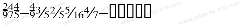 FOT-Greco字体转换