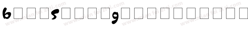 BlueSugarGroovy字体转换
