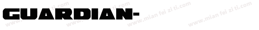 Guardian字体转换