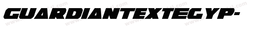 GuardianTextEgyp字体转换